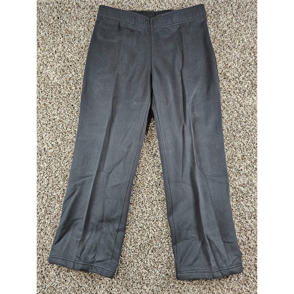 Columbia Sportswear Womens Sz L Pull On Straight Leg Sweatpants Black